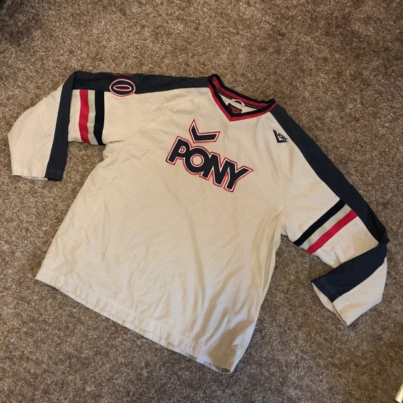 Pony Other - Vtg PONY Netted Lined Long Sleeves